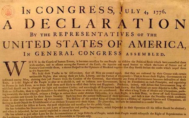 Declaración de Independencia de Estados Unidos