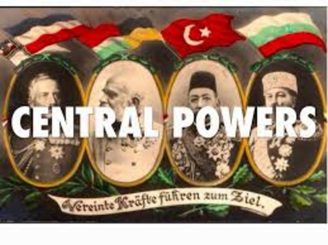 (EU) Turkey joins Central Powers
