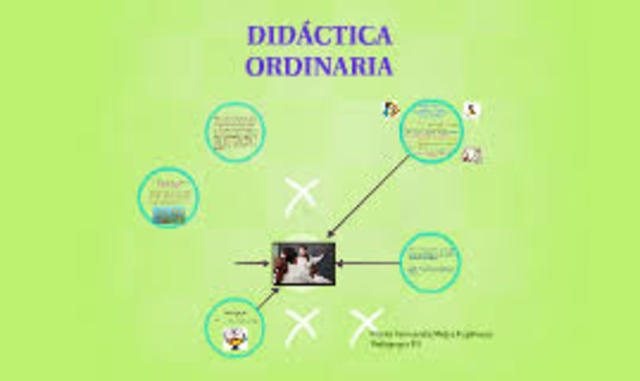 DIDACTICA  ORDINARIA