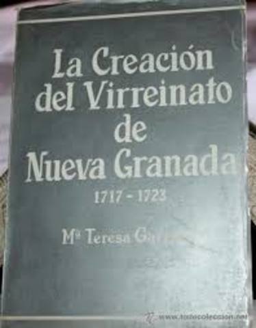 creación del virreinato de la nueva granada