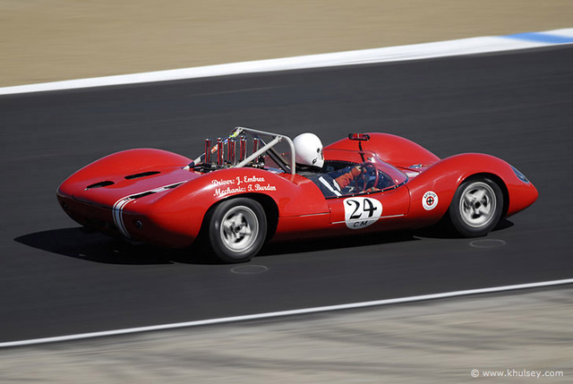 Drove first race car