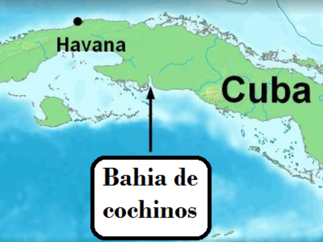 Invaden la Bahía de Cochinos