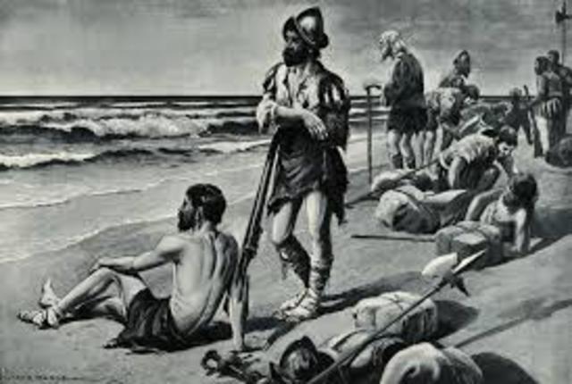 Llega expedición enviada por Diego Velázquez para obligar a Cortés a regresar a la isla