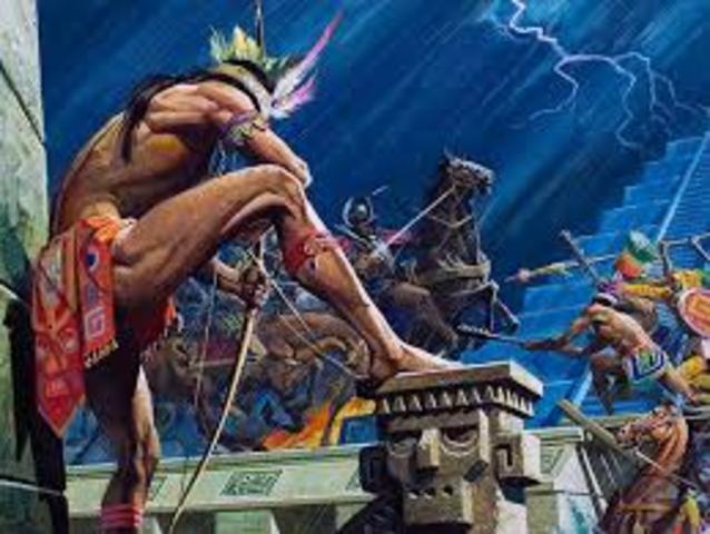 Los españoles sitiaron la ciudad de Tenochtitlán