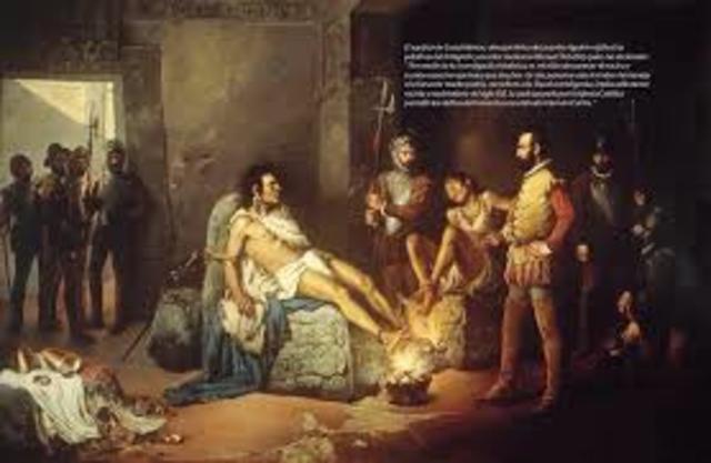 Cortés encabezo una expedición a las Hibueras