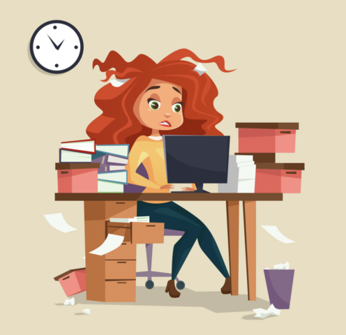 Marta's first job: Identity vs. role confusion