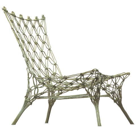 Knotted chair van Marcel Wanders (dutch design)