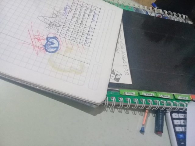 Revisión de Exámenes y cuadernos