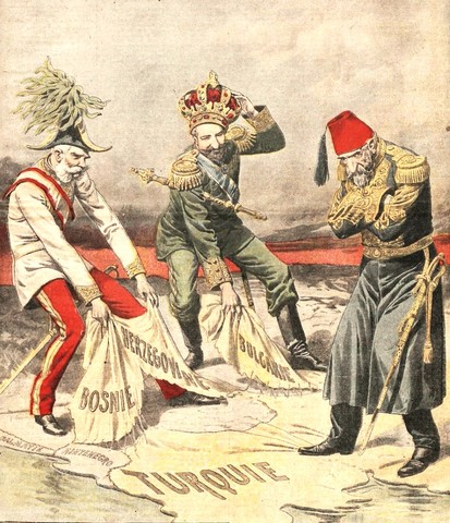 L'IMPERO ASBURGICO OCCUPA LA BOSNIA