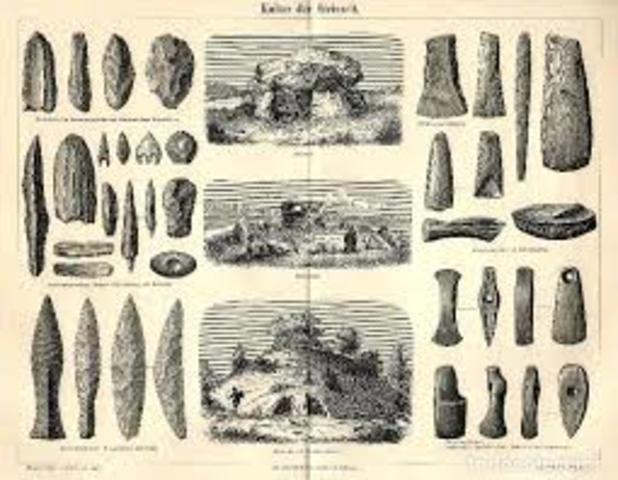 HERRAMIENTAS EN HUESOS Y PIEDRA