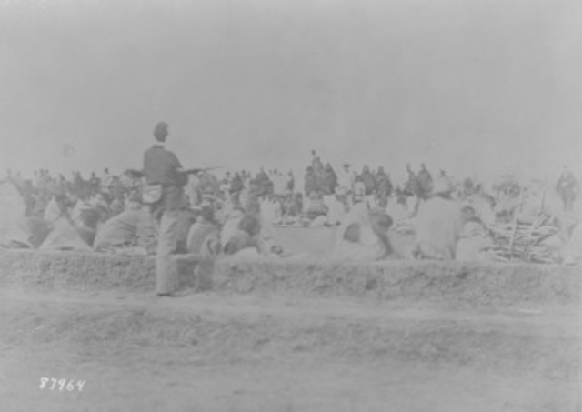 The Long Walk Of The Navajo Indians