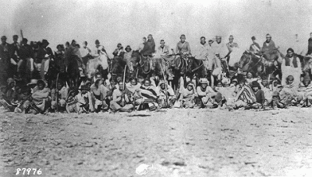 Long Walk of the Navajo Indians