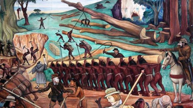 La colonización europea y el intercambio mundial