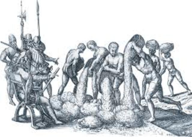 Escases del Oro y la Explotación de la Plata