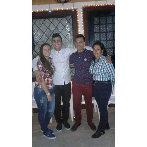 New year with my family