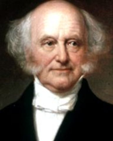 Martin Van Buren Elected President