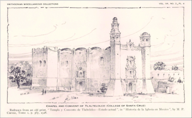 Fundación del Colegio de Santa Cruz de Tlatelolco