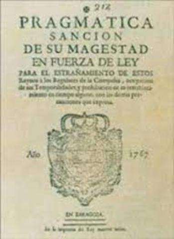 Publicación de la Pragmática Sanción de 1789