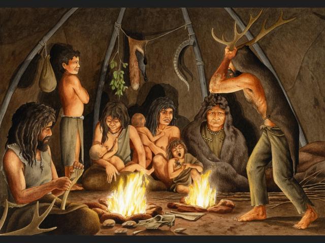 Las hordas en época pre-histórica