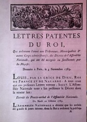 Declaración de los derechos del hombre y del ciudadano