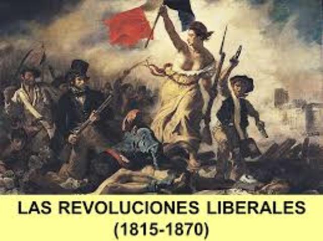 Nueva oleada de revoluciones liberales en europa