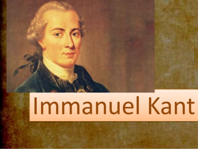 IMMANUEL KANT