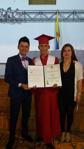 Graduación de mi hermano