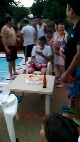 CELEBRANDO CUMPLEAÑOS DE MI PAPA