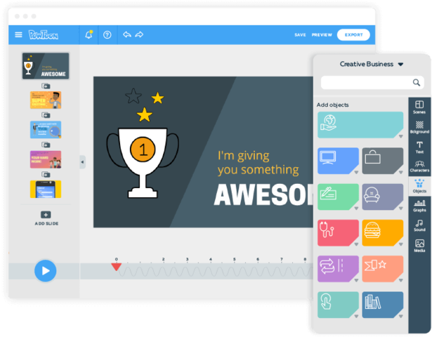creación del Powtoon