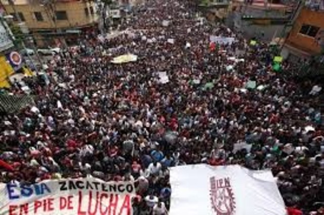 Movimiento estudiantil "Todos somos Politécnico"