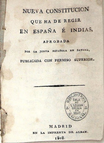 Constitución de Bayona.