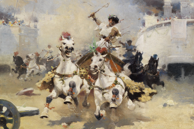 Konflikten mellan grekerna och romarna