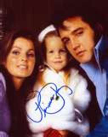 elvis with his wife and kid