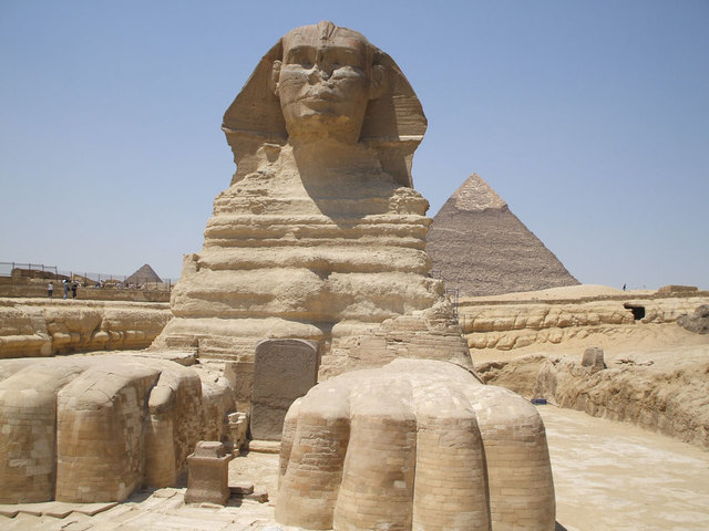 Sfinge e piramidi di Giza