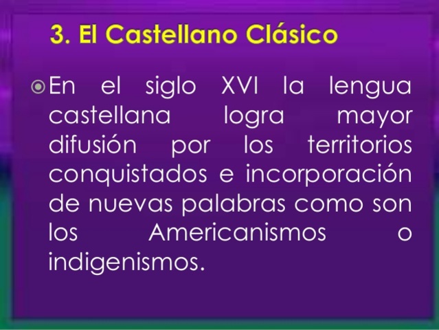 EL ESPAÑOL CLASICO