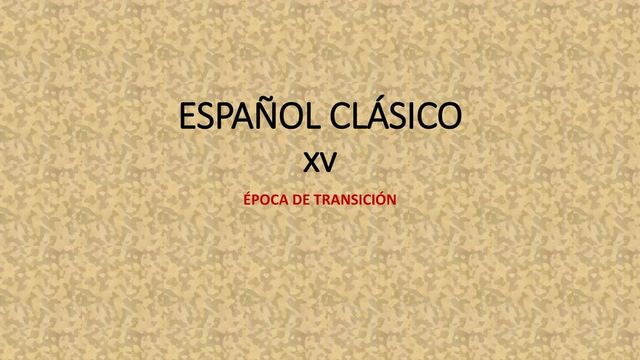 EVOLUCIÓN DEL ESPAÑOL