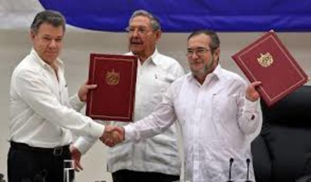 FIRMA ACUERDO DE PAZ CON LAS FARC