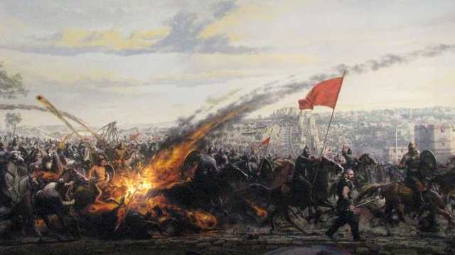 TOMA DE LA CIUDAD DE CONSTANTINOPLA