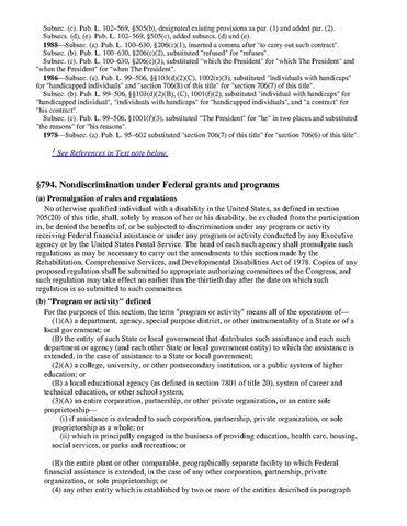 Federal law prohibits disability discrimination