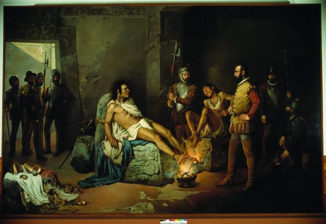 Cuauhtémoc fue prisionero