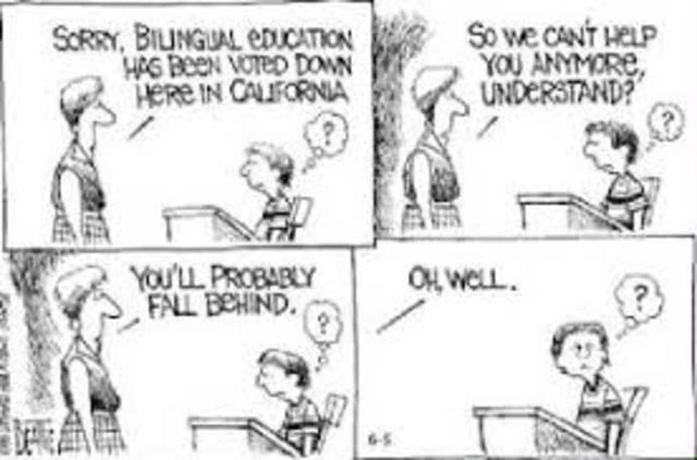 CA Proposition 227 "English in Public Schools Initiative"