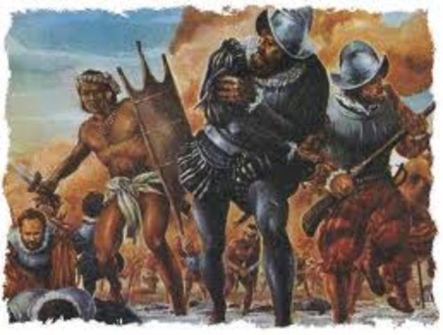 Llegada de expedición para "recuperar" a Hernán Cortés.