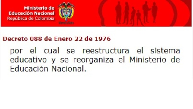 Decreto 088 de 1976