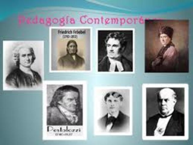 TEÓRICOS PEDAGOGÍA CONTEMPORÁNEA