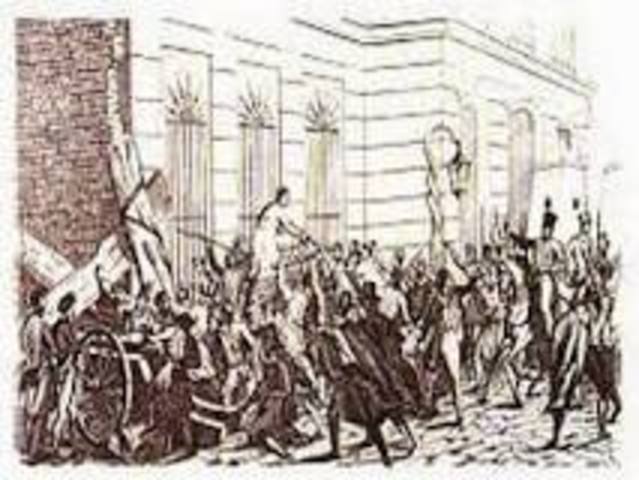 Revuelta de los agraviados o "malcontents"