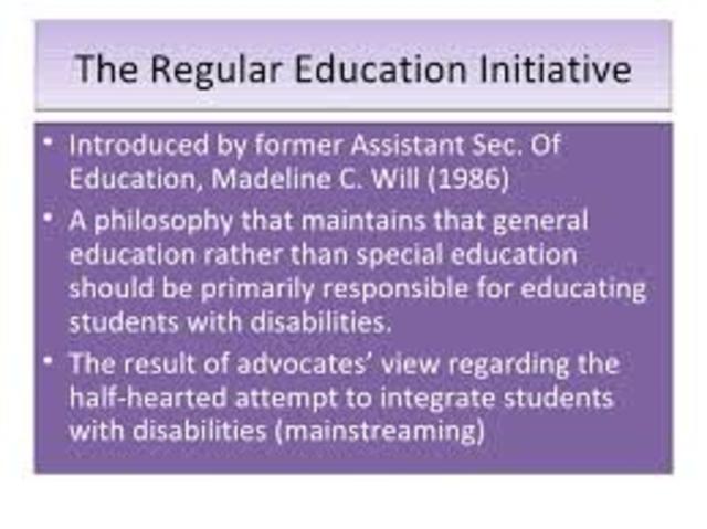 Regular Education Initiative