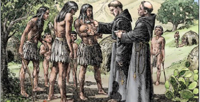 Llegada de los franciscanos.