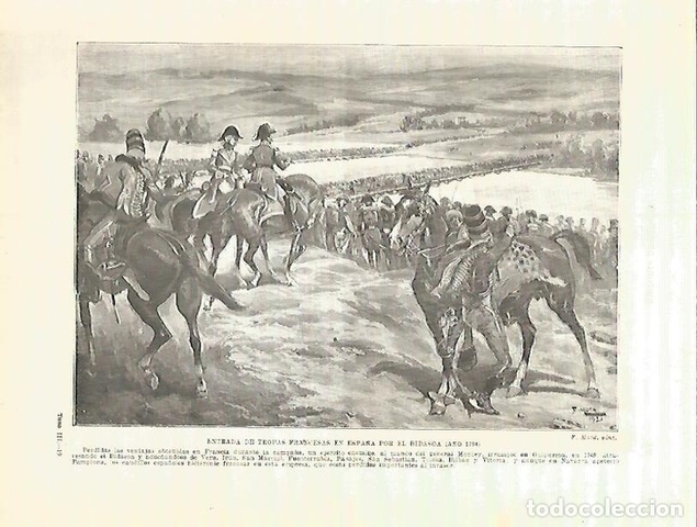 Entrada de las tropas francesas en la Península.