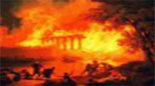 The great fire of Rome