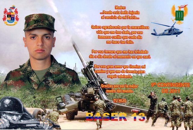 una experiencia como soldado